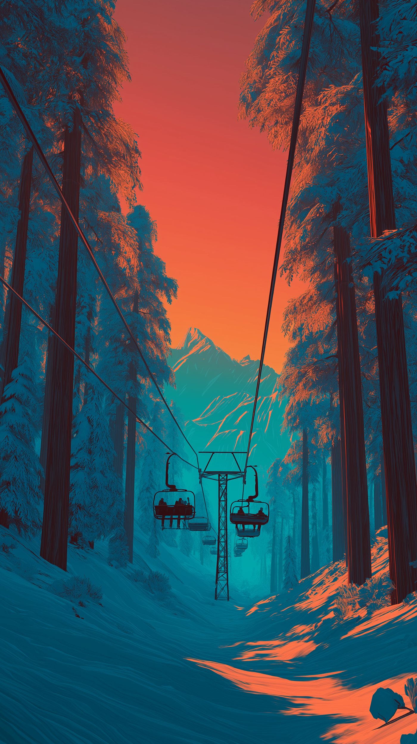 Alpine resort environment design